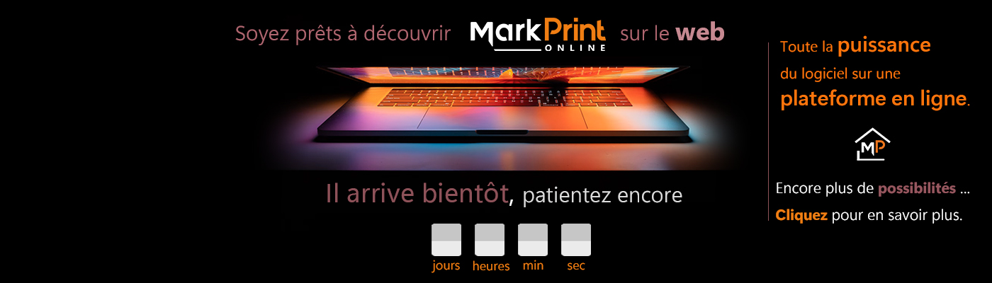 Prochainement Markprint Online sur le web 